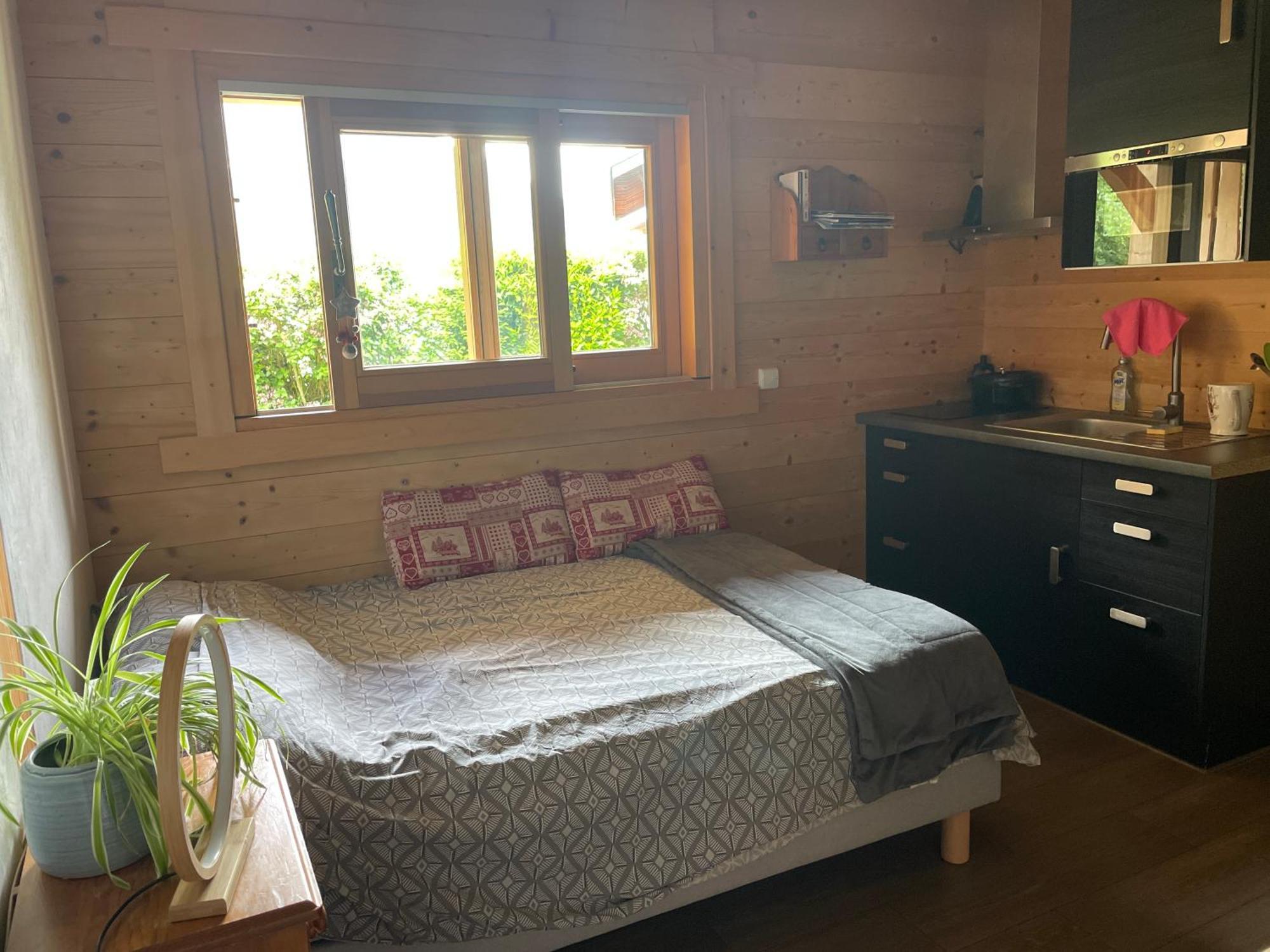 Studio 1 Piece Situe Dans Un Chalet Beaufort  Exterior photo